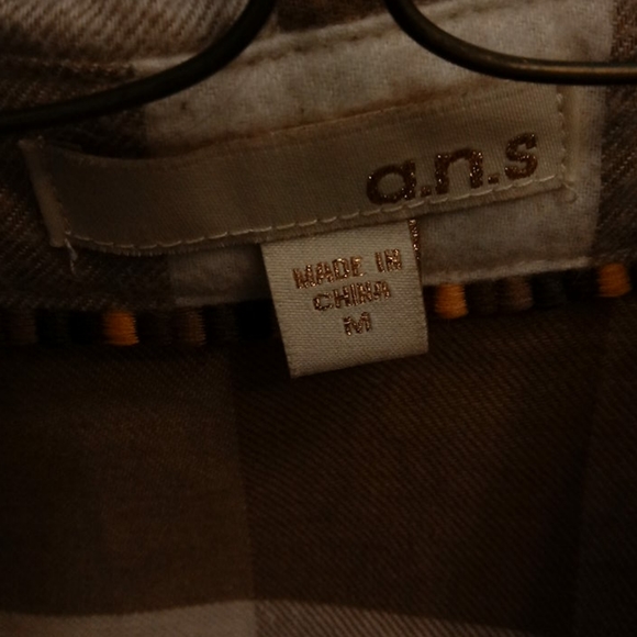 CI SONO VEST AND ANS FLANNEL SHIRT COMBO - Picture 7 of 8